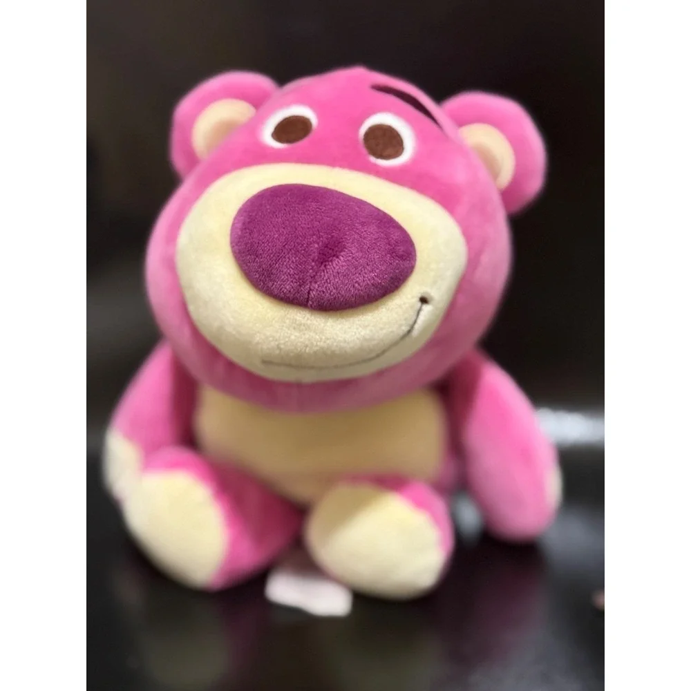 Disney Lotso Plush Bear Toy Story 3‎ Stuffed Animal Pink Strawberry Scent